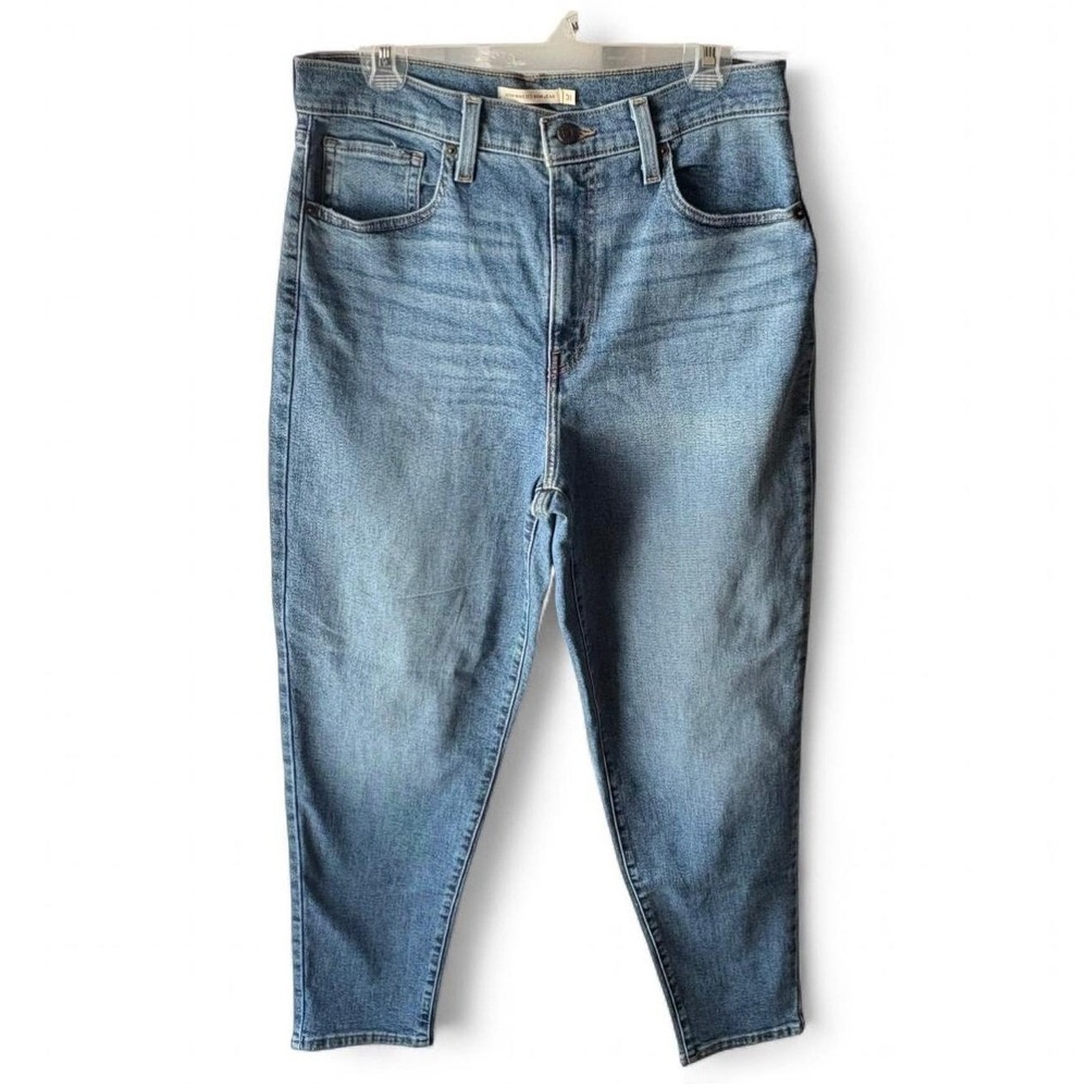 Levi's High Waisted Mom Jean Womens 31 Blue Retro Vintage Inspired Streetwear